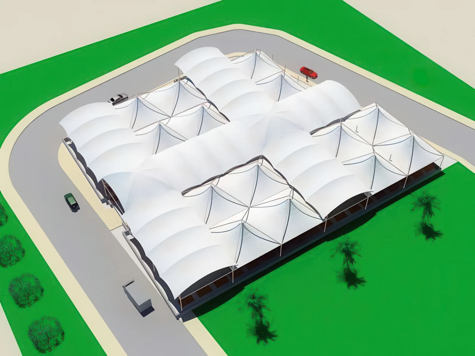 Навесы для рынков проект 19