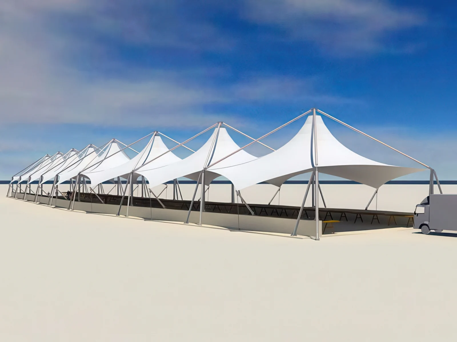 Навесы для рынков проект 25