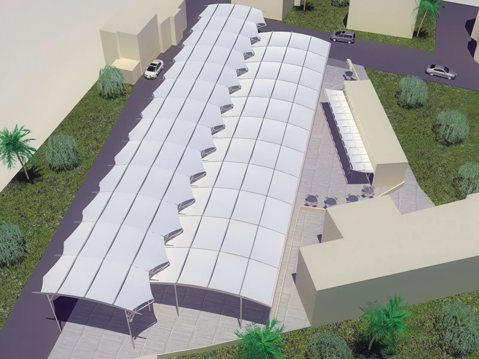 Навесы для рынков проект 38