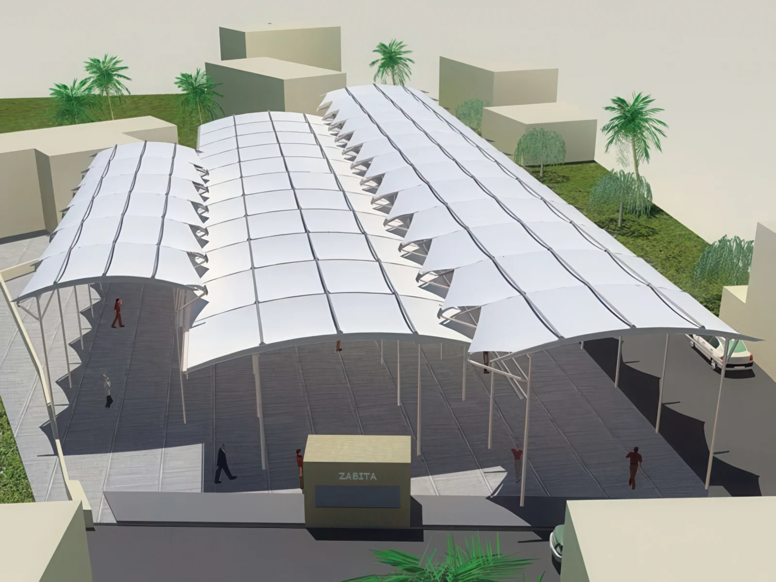 Навесы для рынков проект 39