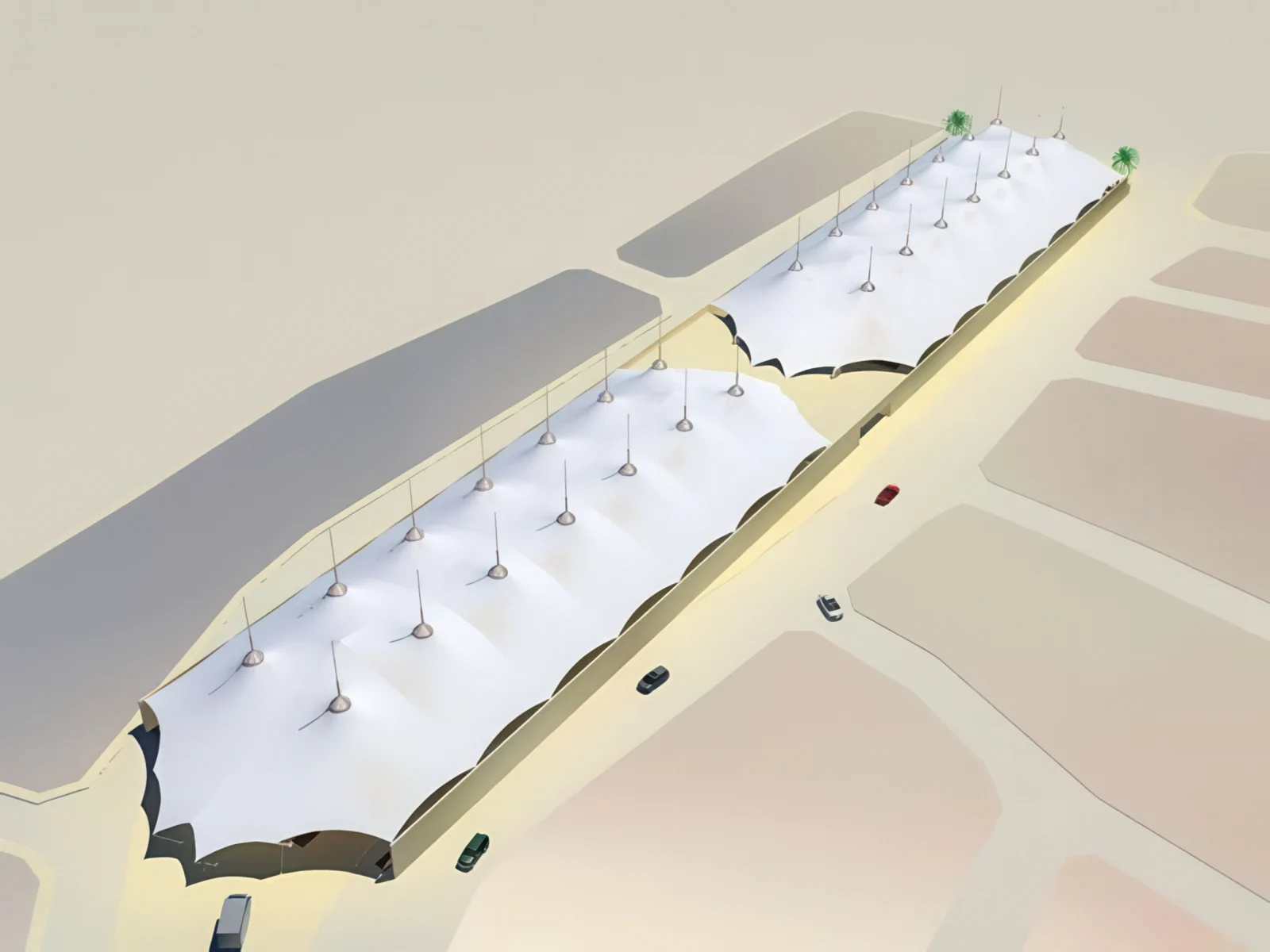 Навесы для рынков проект 46