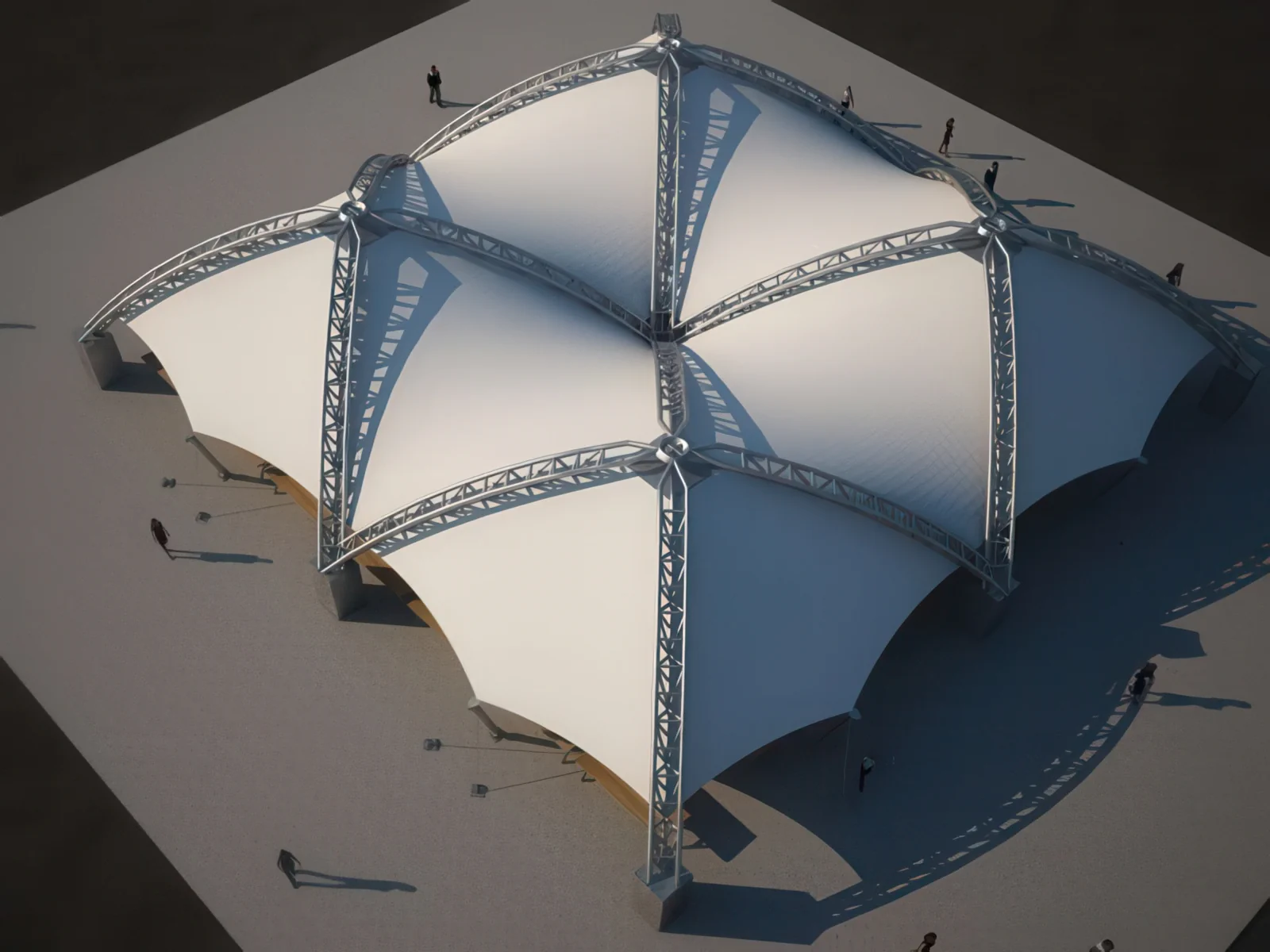 Навесы для рынков проект 48