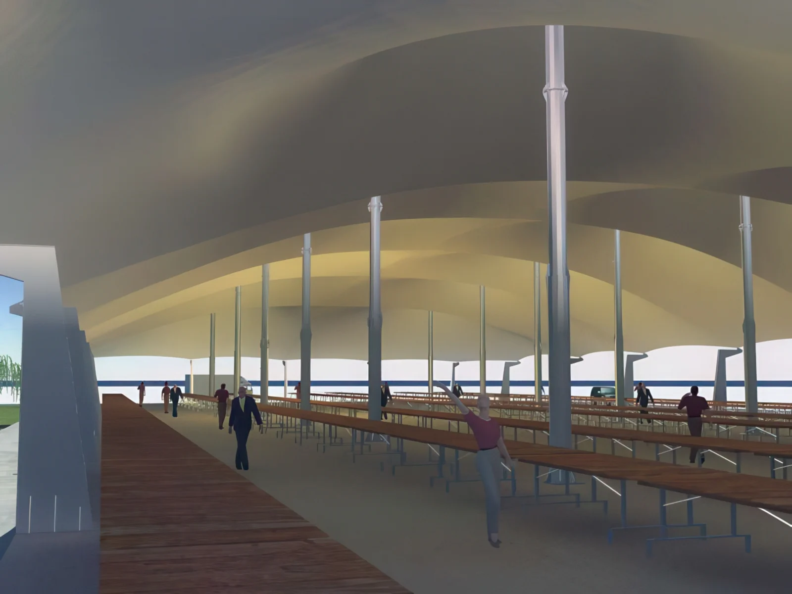 Навесы для рынков проект 62