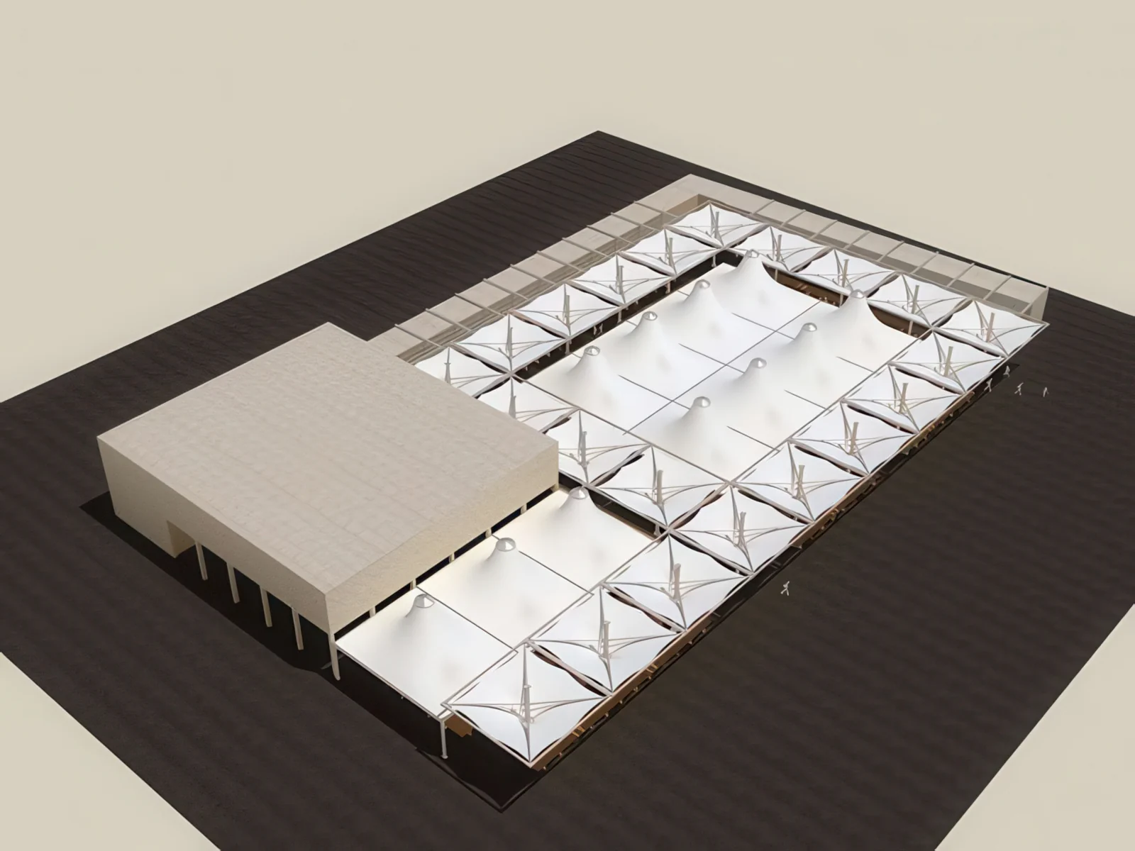 Навесы для рынков проект 70