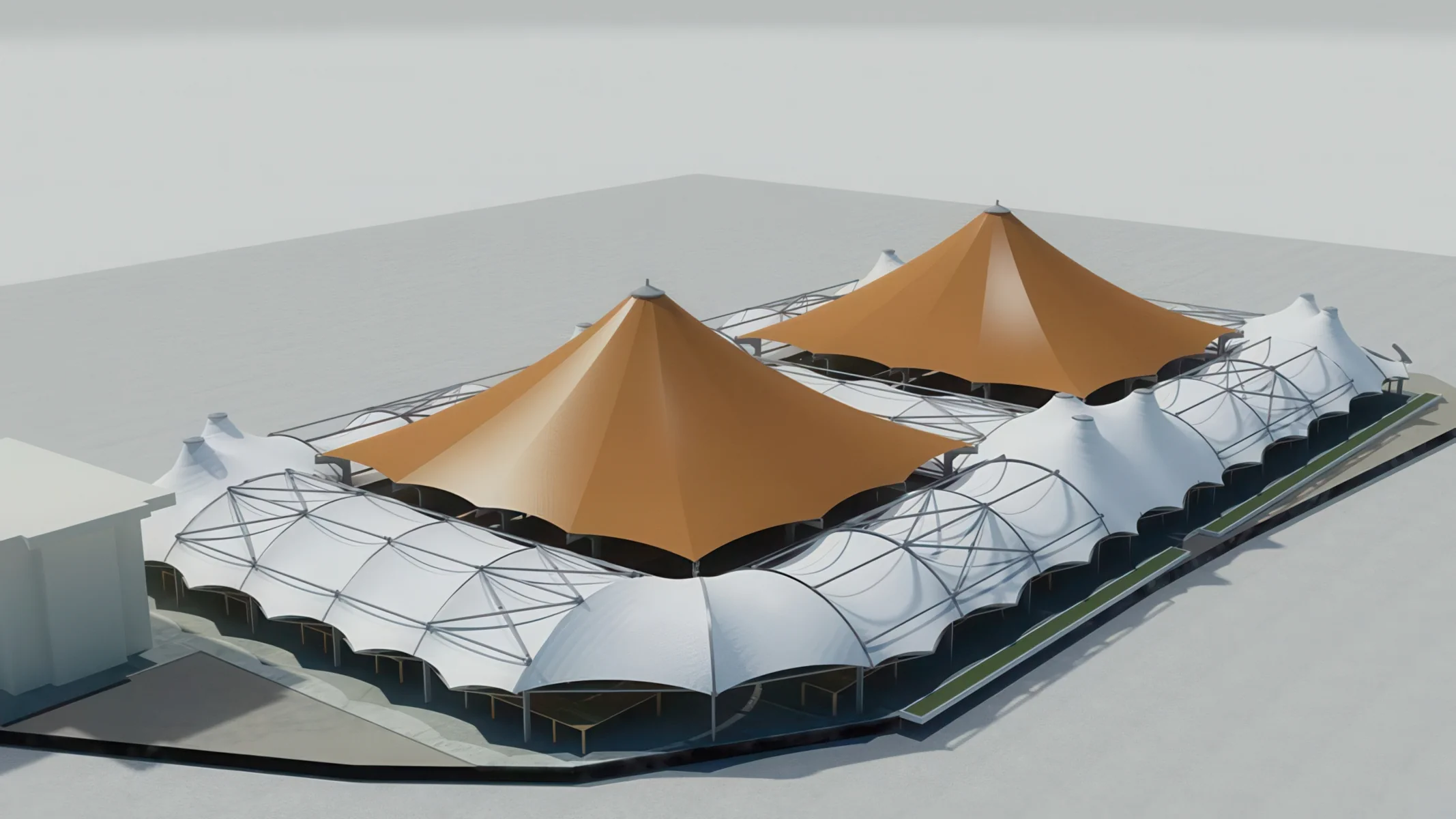 Навесы для рынков проект 80