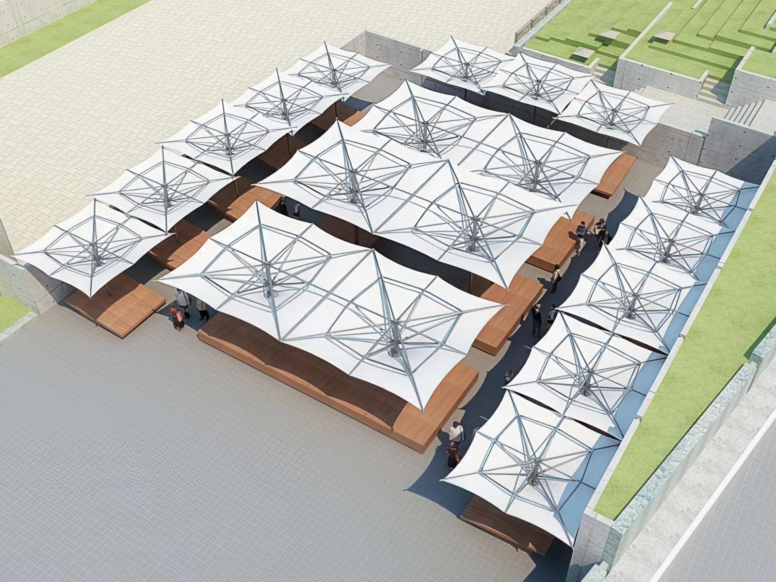 Навесы для рынков проект 81