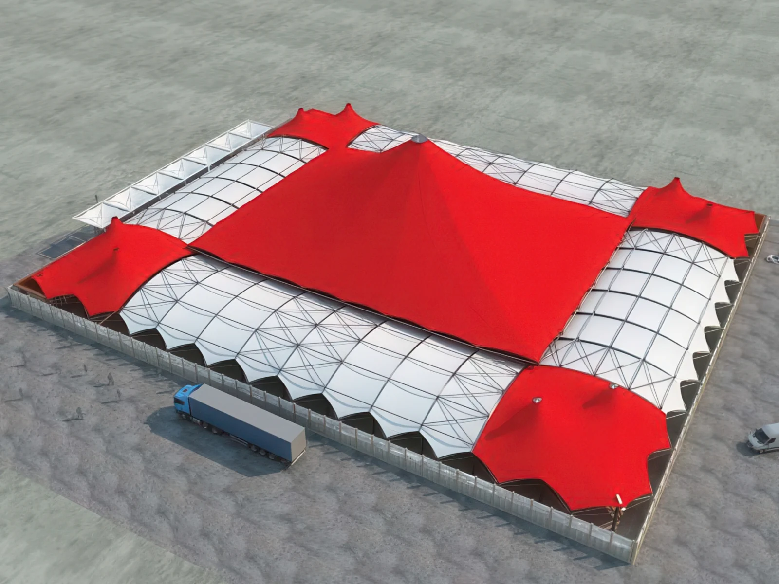 Навесы для рынков проект 87