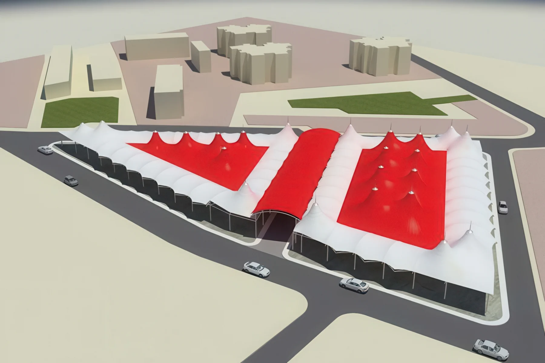 Навесы для рынков проект 94