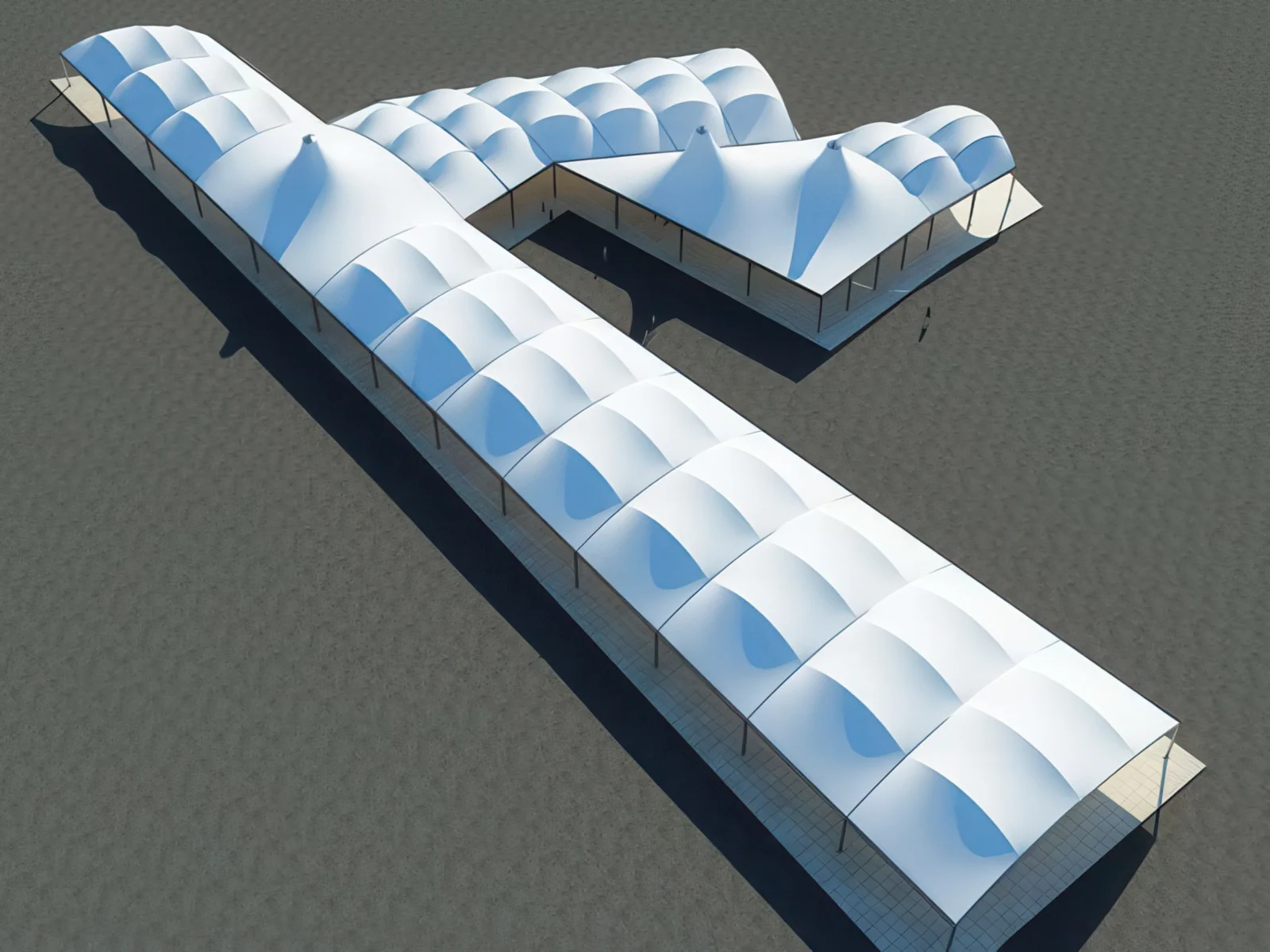 Навесы для рынков проект 97