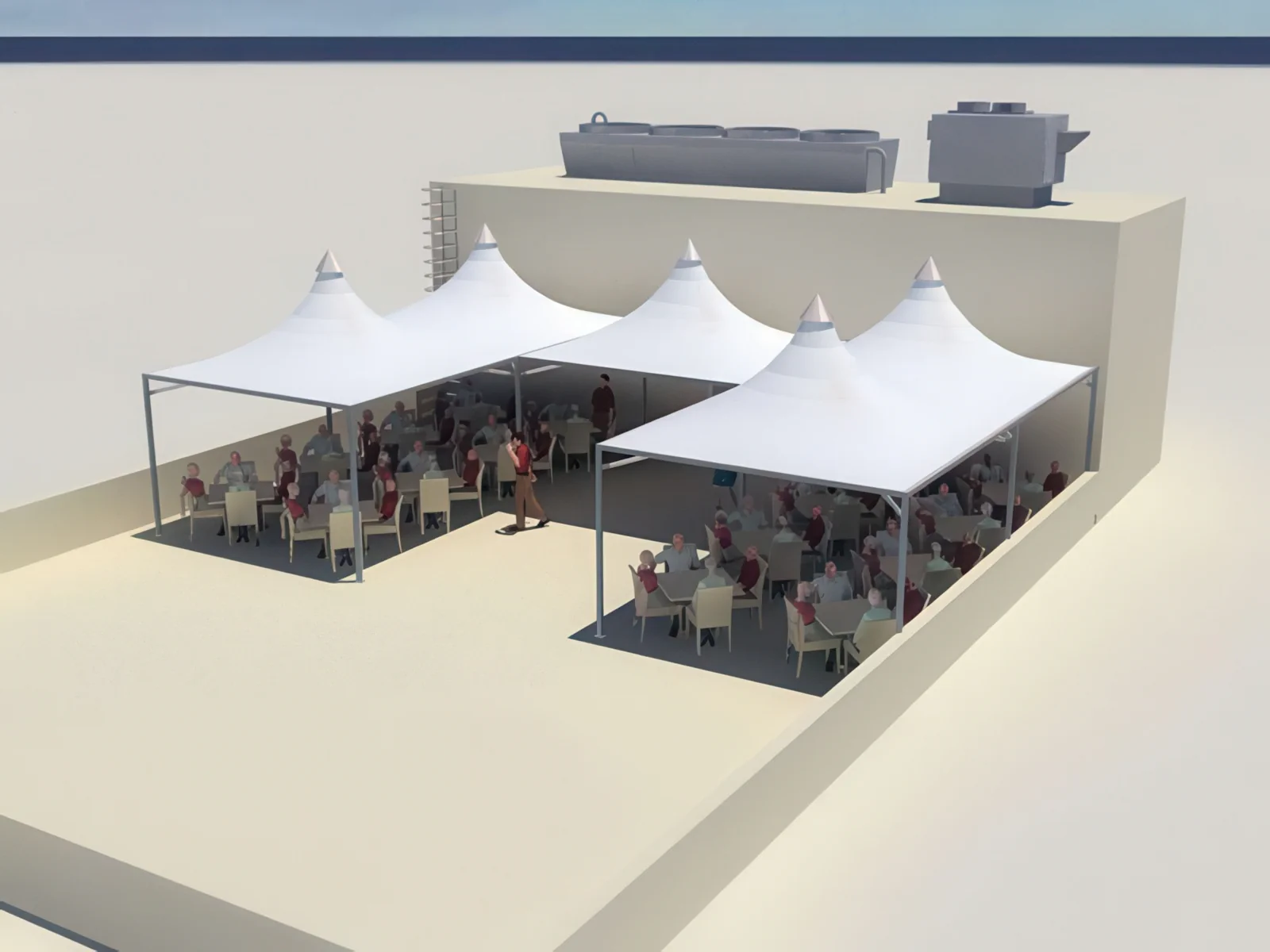 Модульные шатры проект 20