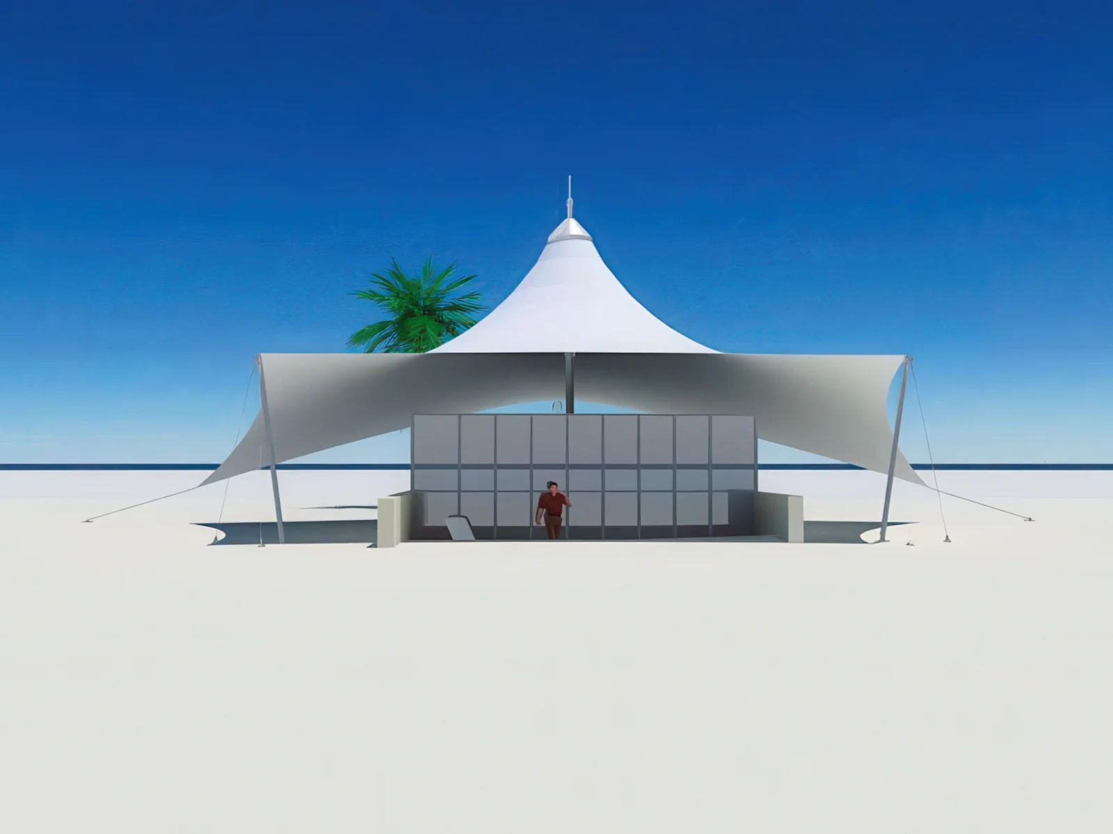 Модульные шатры проект 24