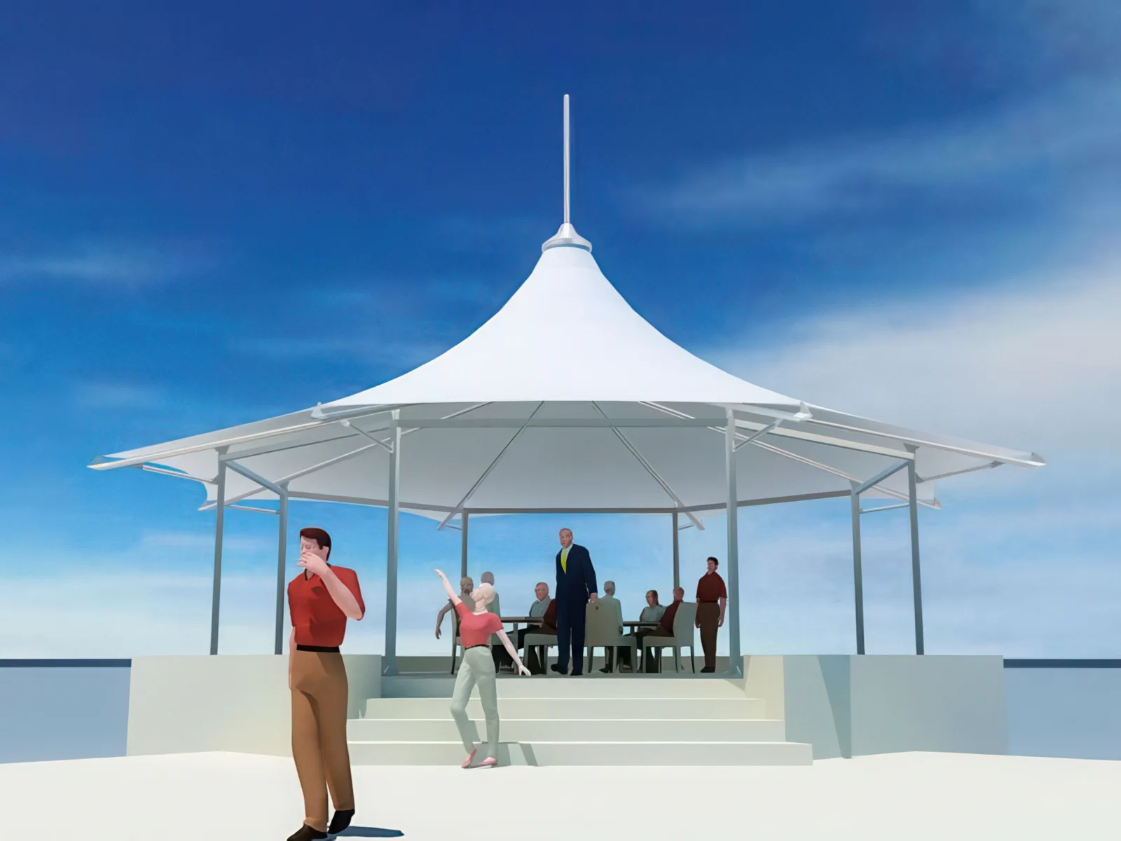 Модульные шатры проект 25