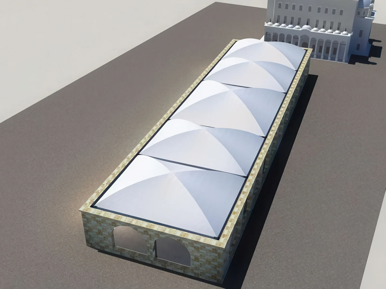 Модульные шатры проект 38