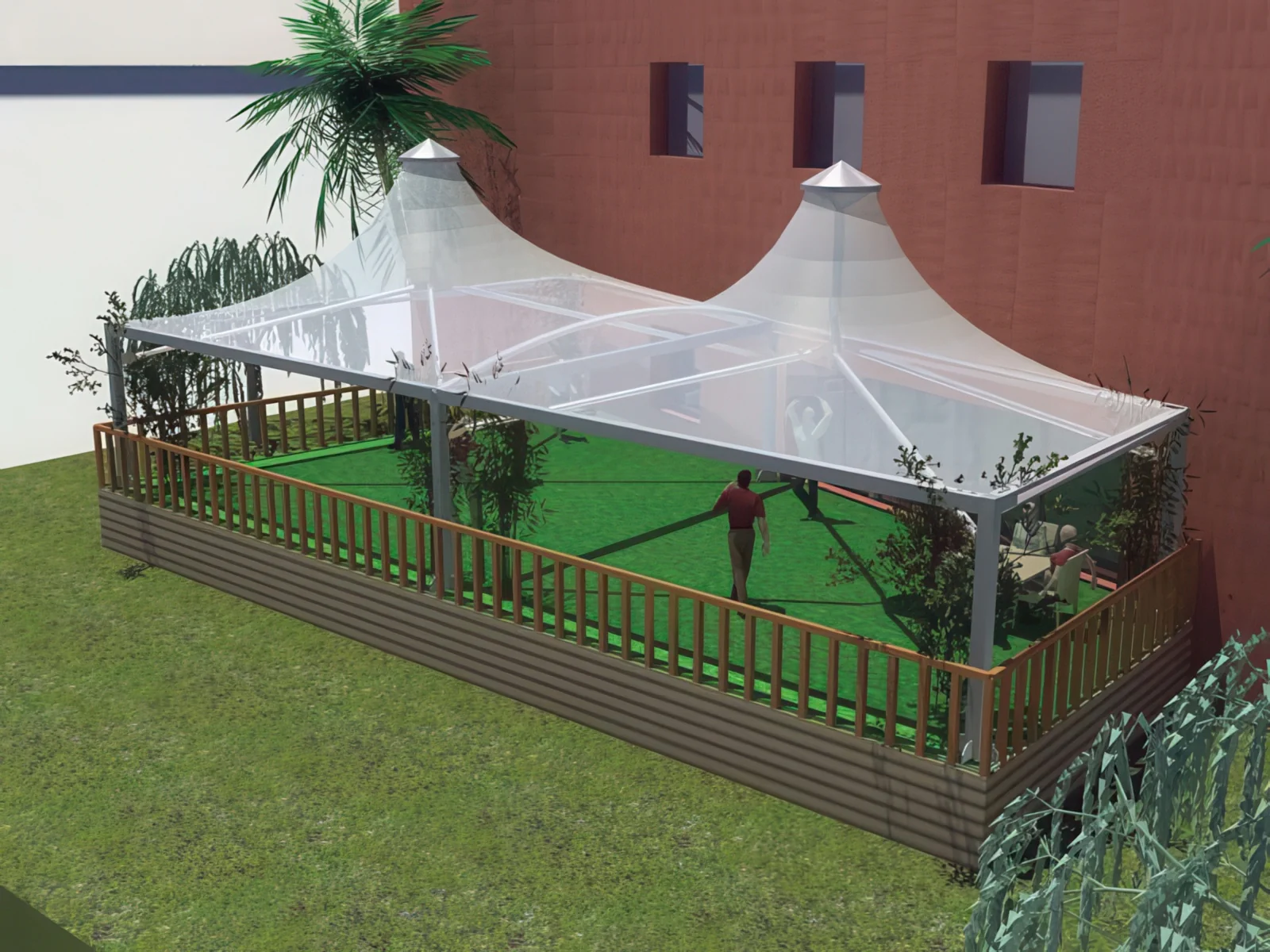 Модульные шатры проект 47