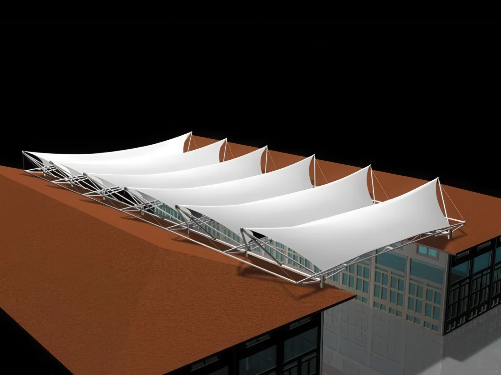 Тентовые сооружения без внутренних опор проект 5