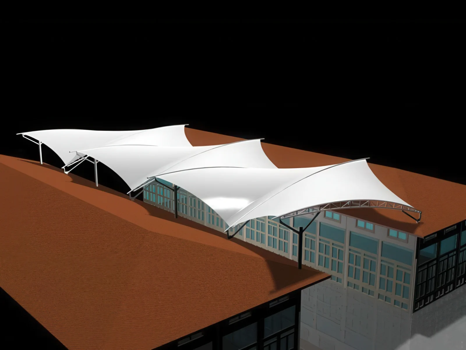 Тентовые сооружения без внутренних опор проект 6