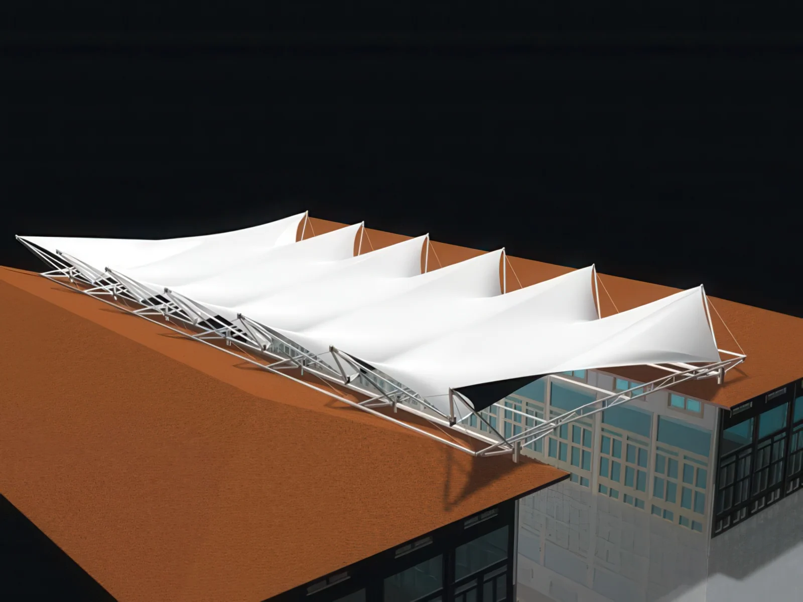 Тентовые сооружения без внутренних опор проект 7