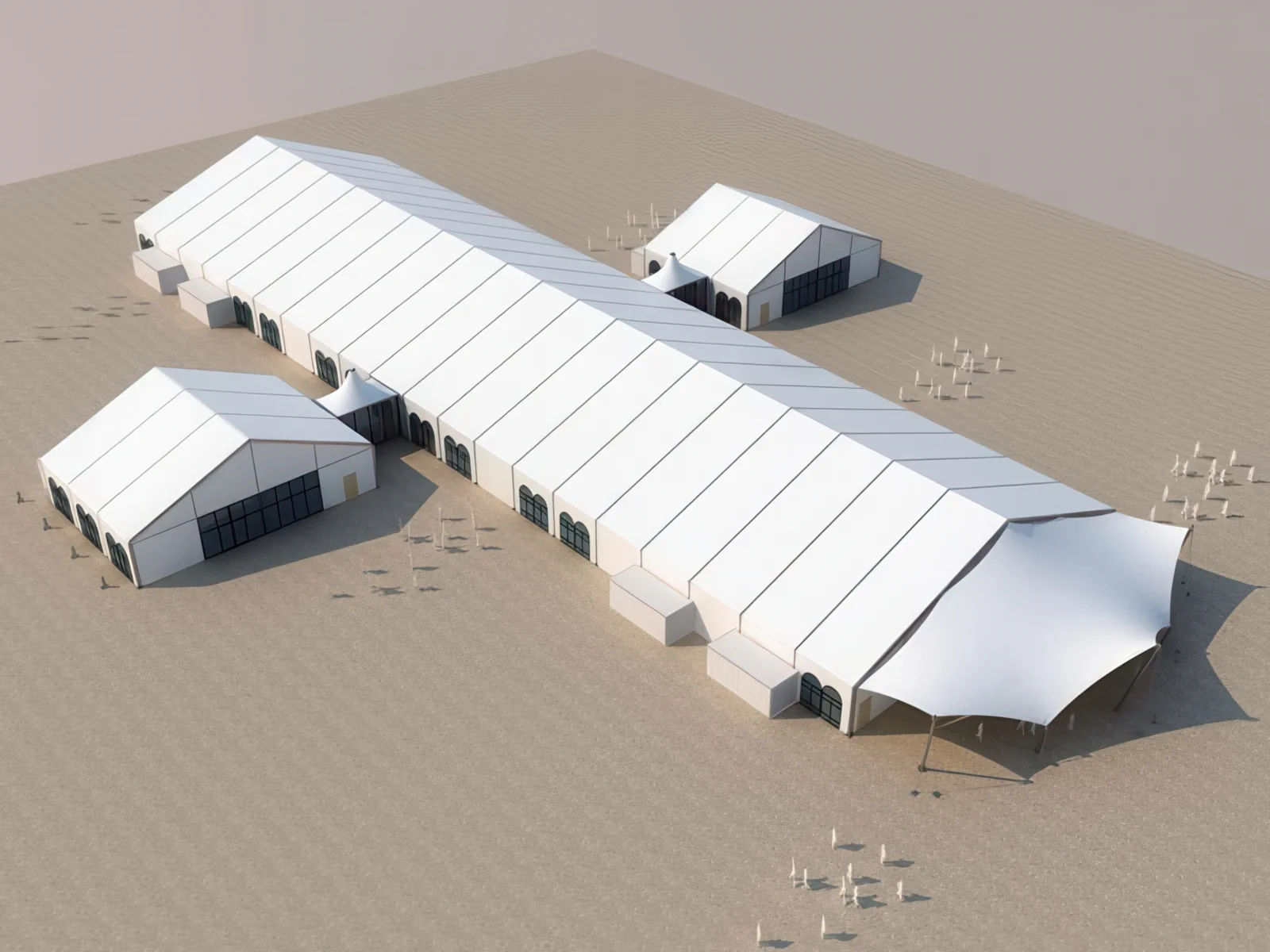 Тентовые сооружения без внутренних опор проект 13