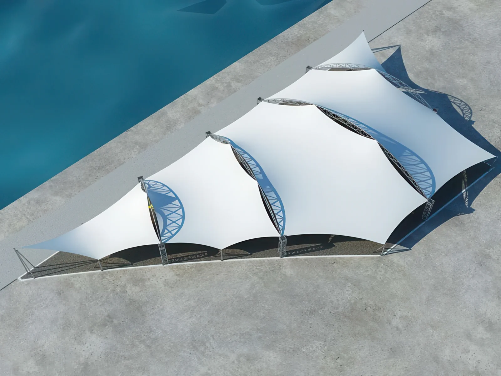 Тентовые сооружения без внутренних опор проект 15