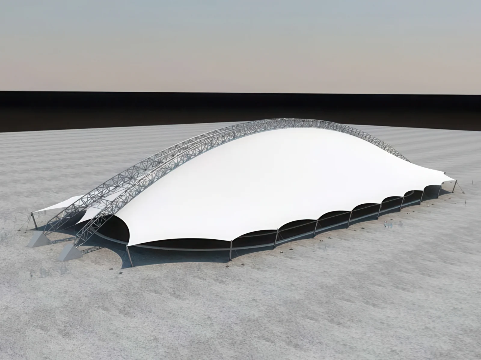 Тентовые сооружения без внутренних опор проект 19