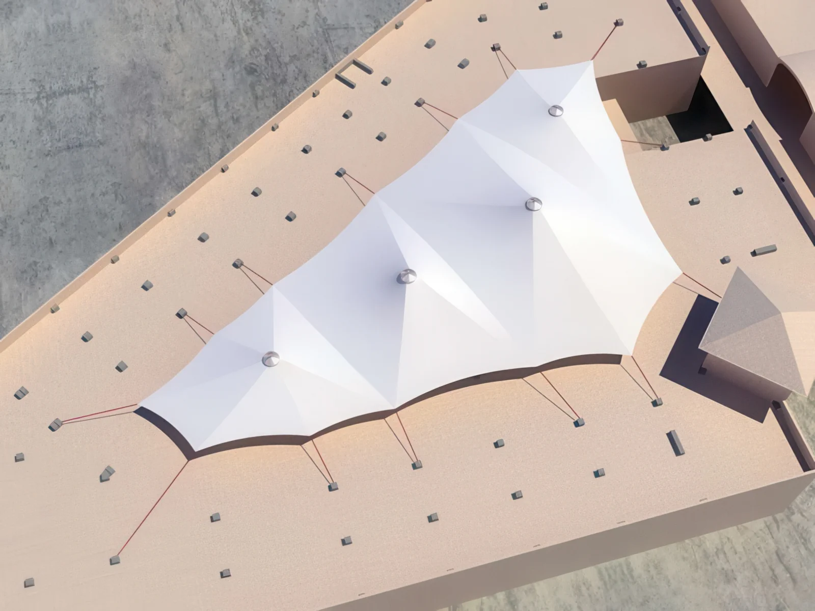 Тентовые сооружения без внутренних опор проект 22