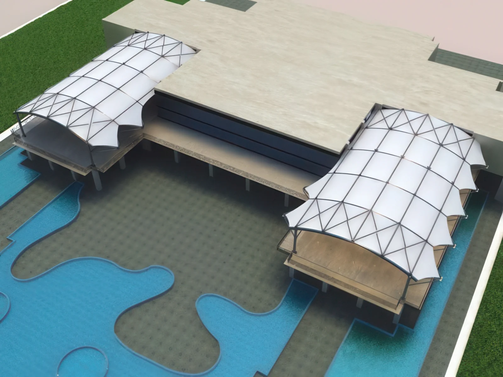 Тентовые сооружения без внутренних опор проект 25