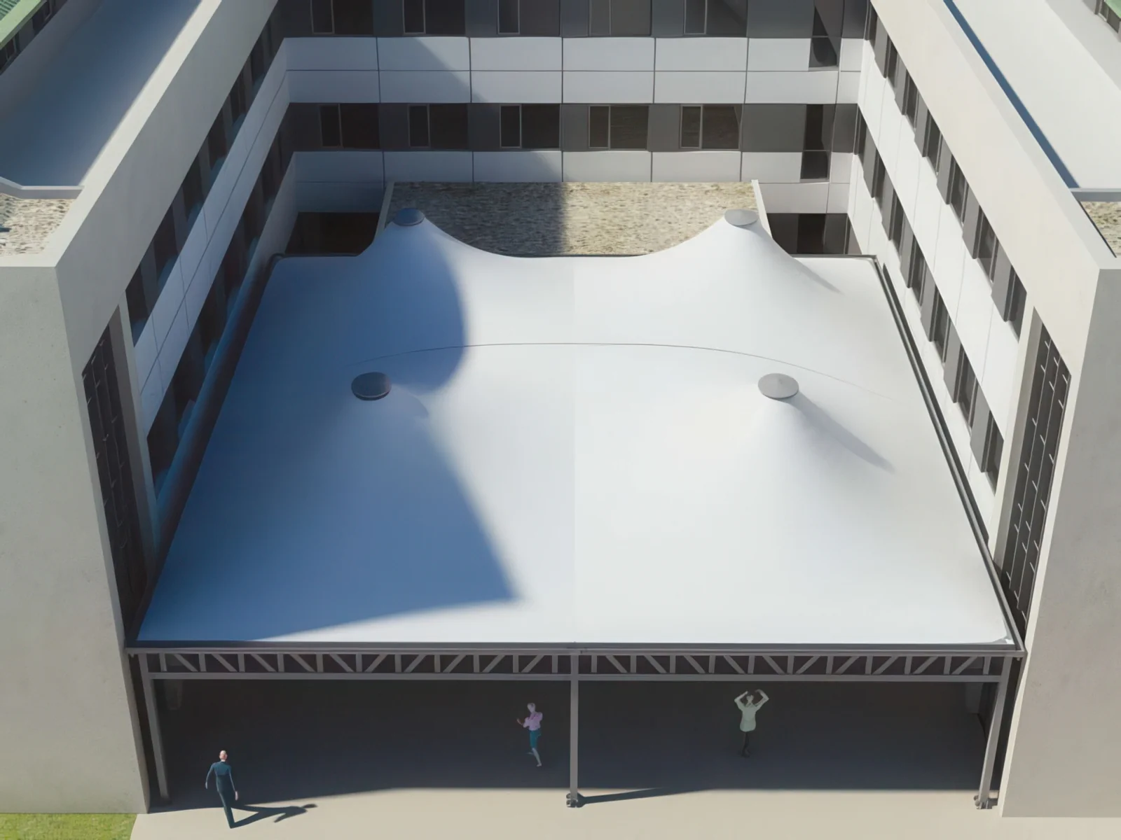 Тентовые сооружения без внутренних опор проект 26