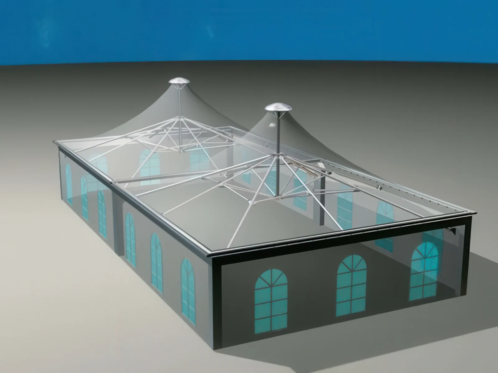 Тентовые сооружения без внутренних опор проект 28