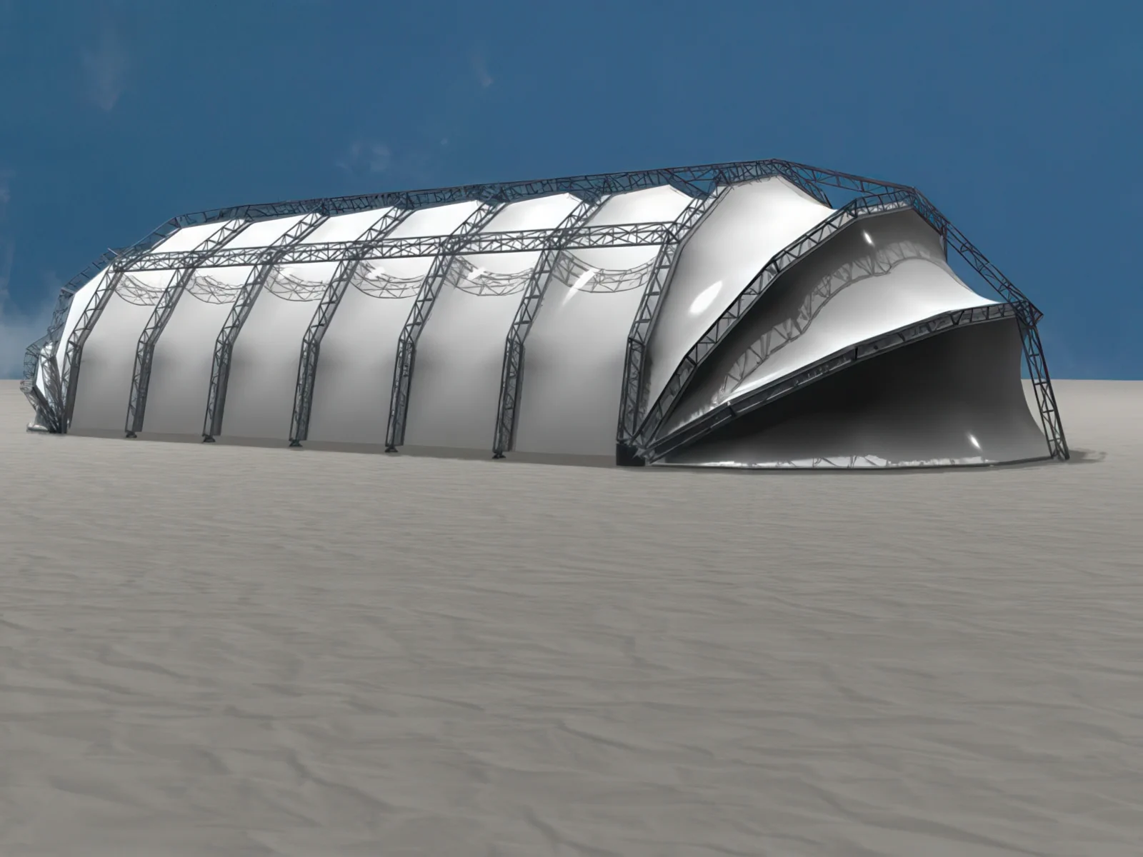 Тентовые сооружения без внутренних опор проект 31