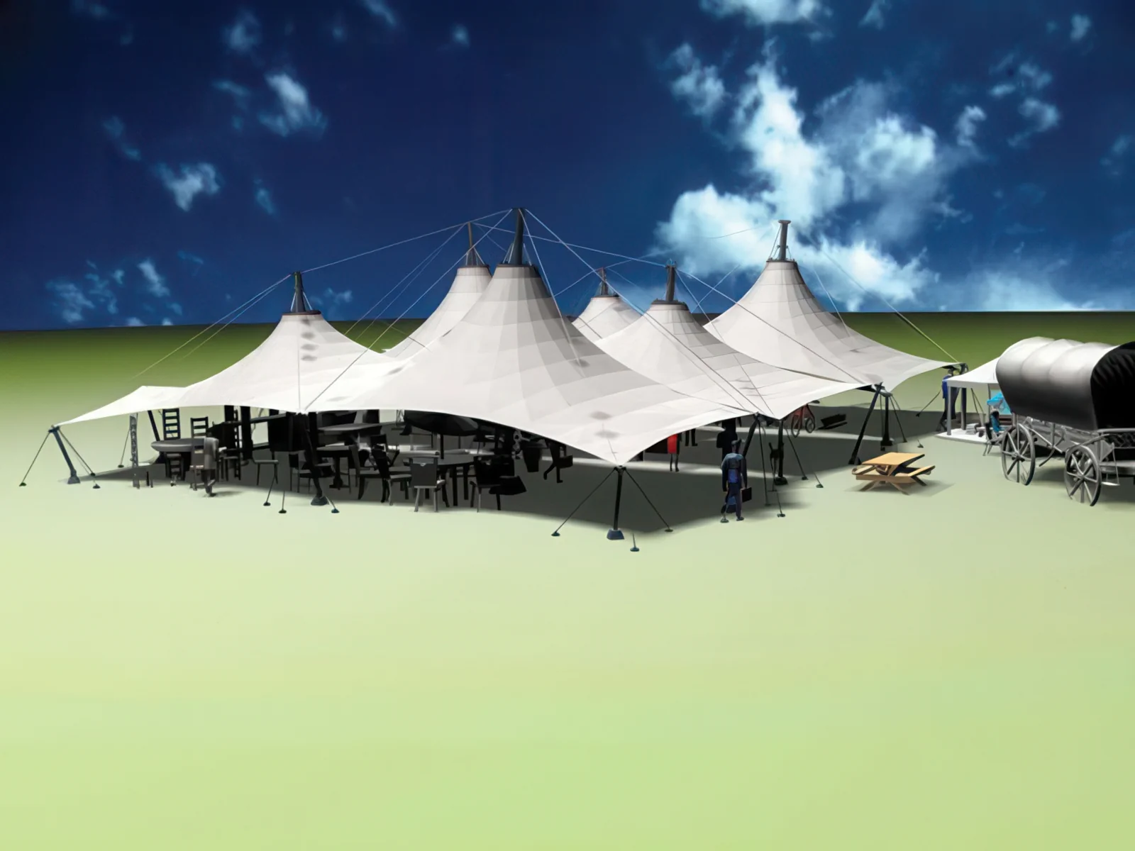 Тентовые сооружения без внутренних опор проект 34