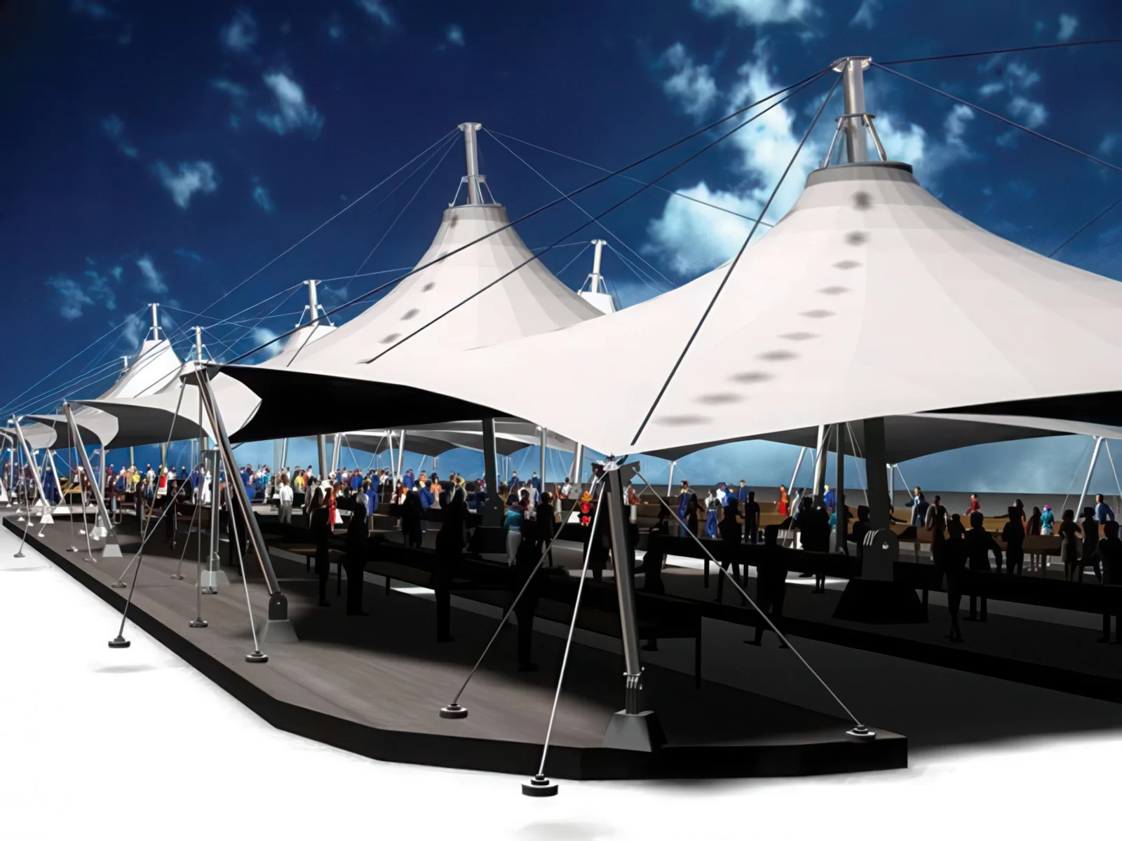 Тентовые сооружения без внутренних опор проект 37