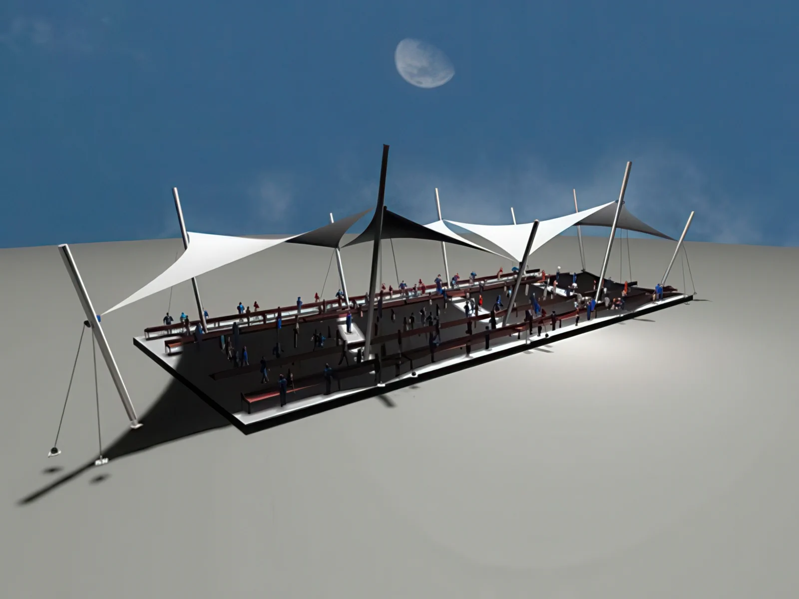 Тентовые сооружения без внутренних опор проект 41