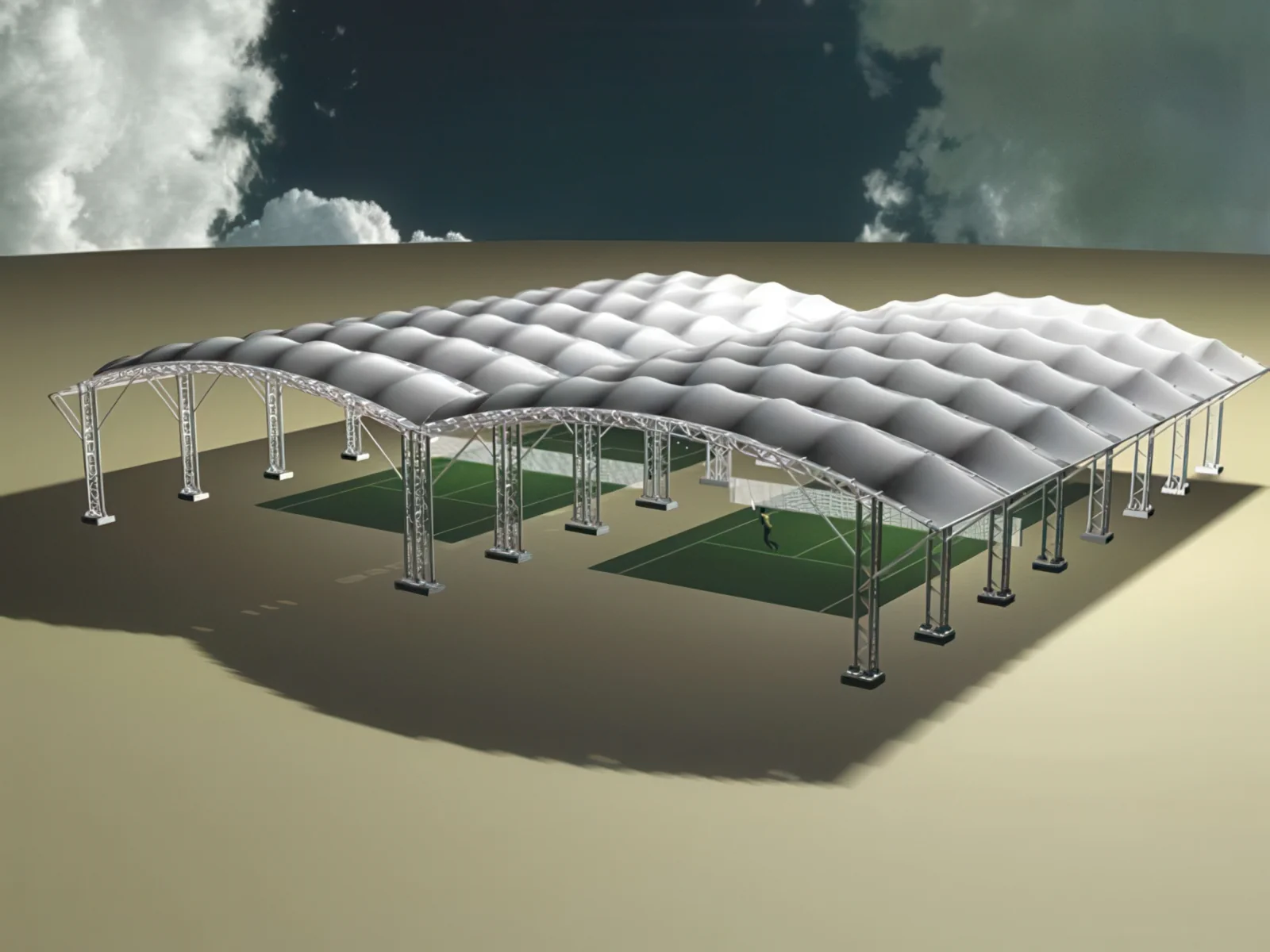 Тентовые сооружения без внутренних опор проект 49