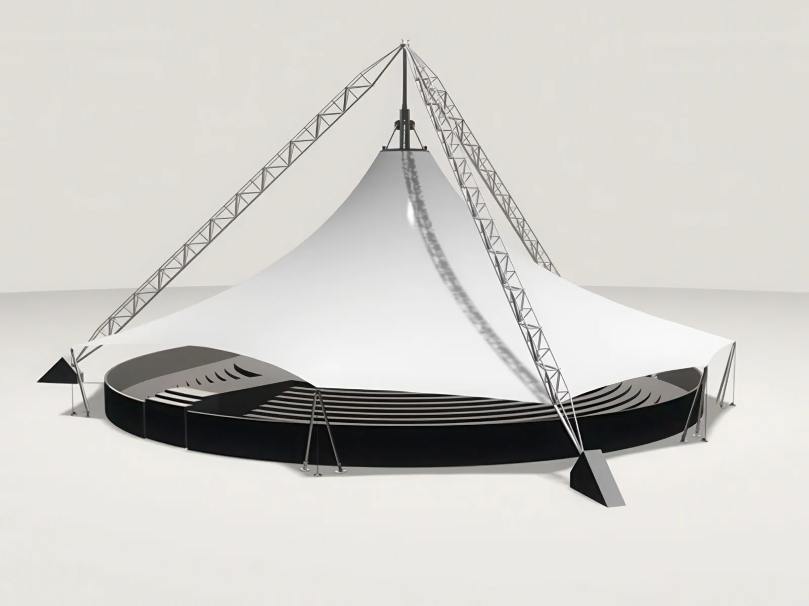 Тентовые сооружения без внутренних опор проект 58