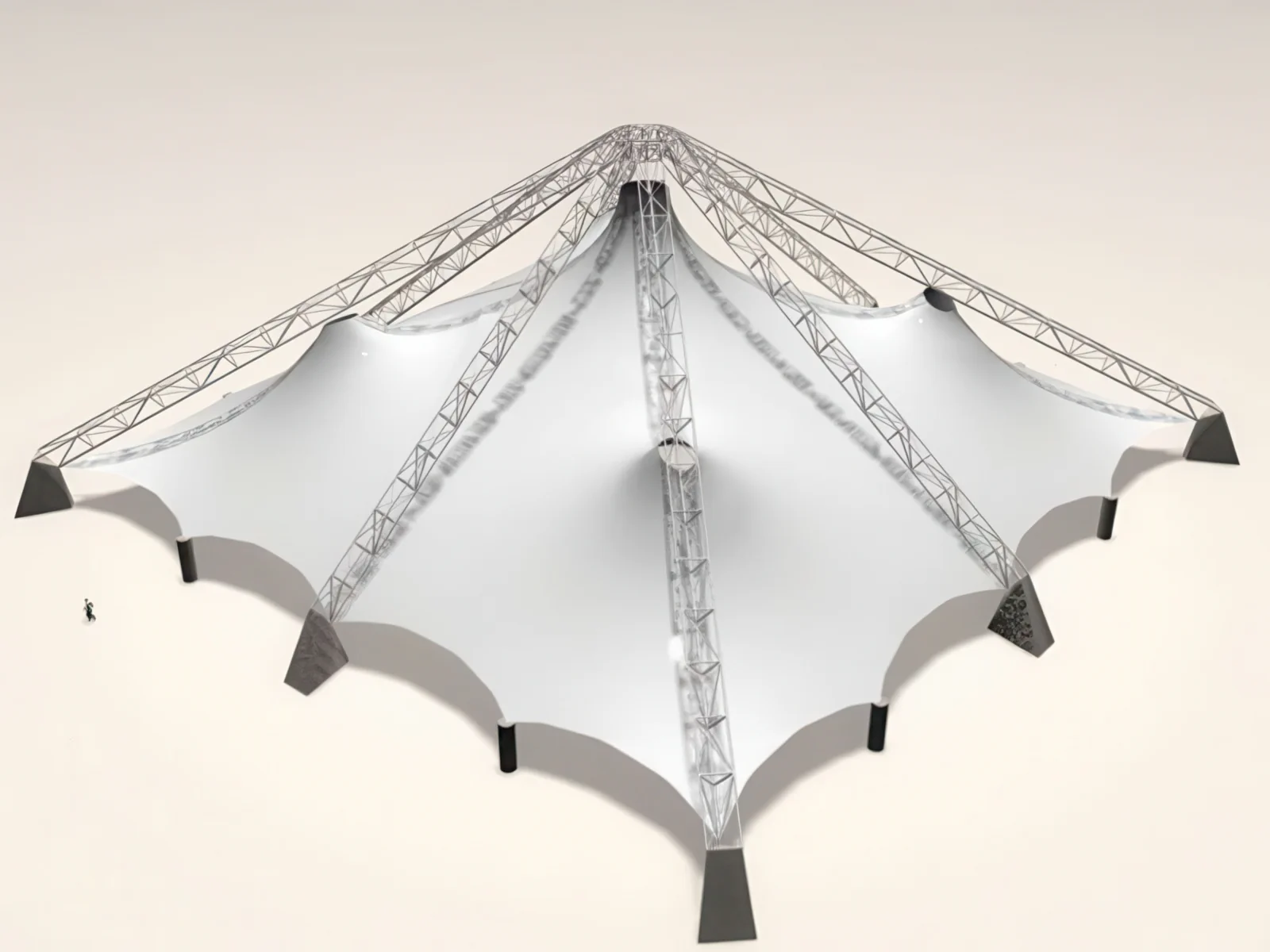 Тентовые сооружения без внутренних опор проект 60