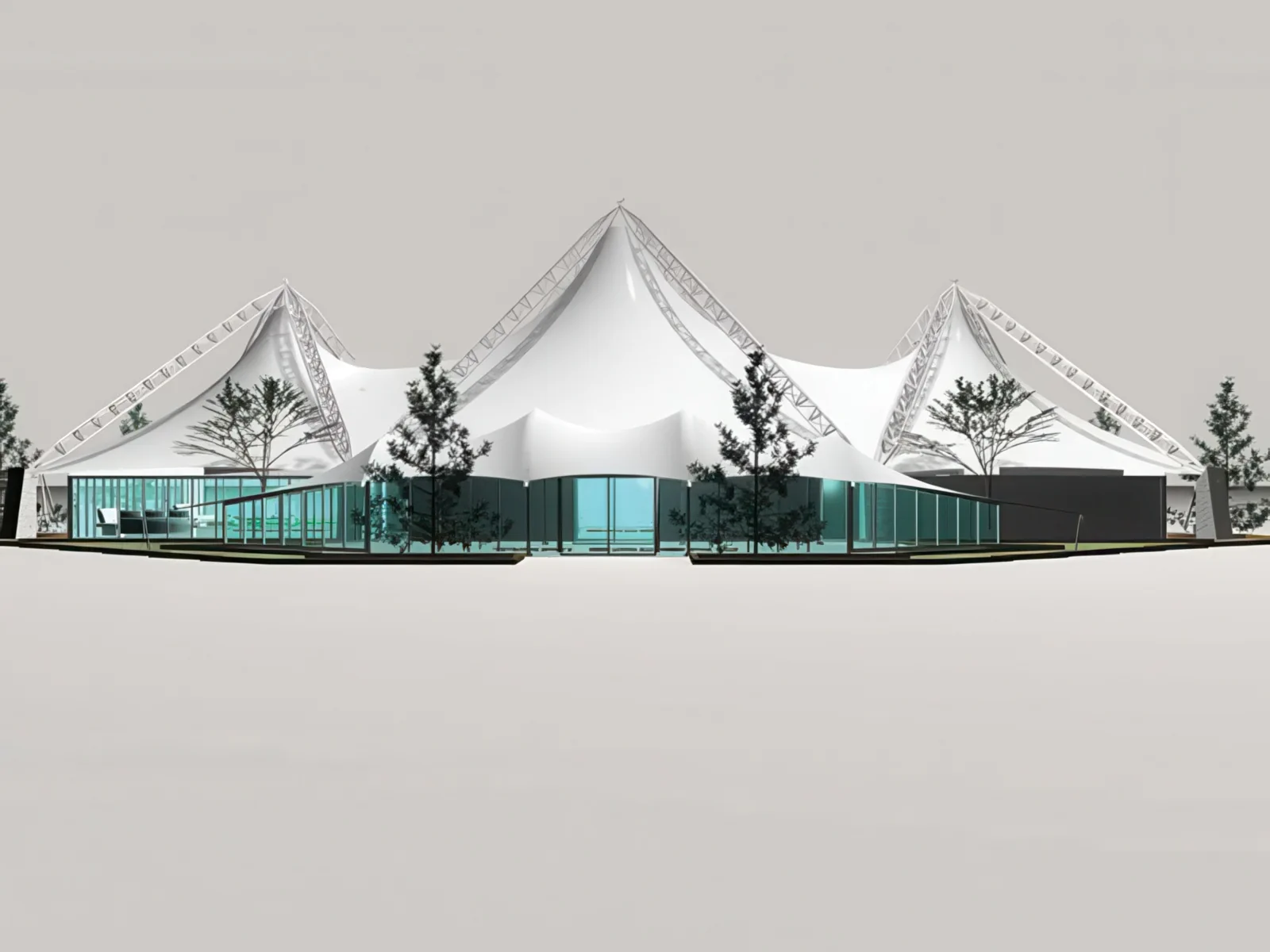 Тентовые сооружения без внутренних опор проект 61