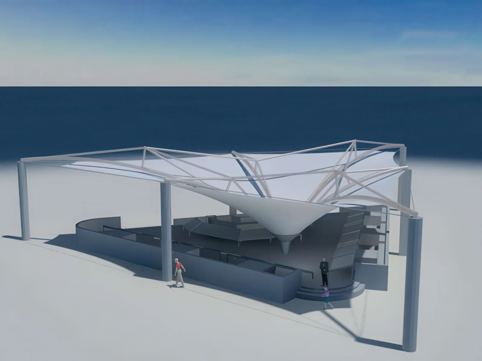 Тентовые сооружения без внутренних опор проект 64