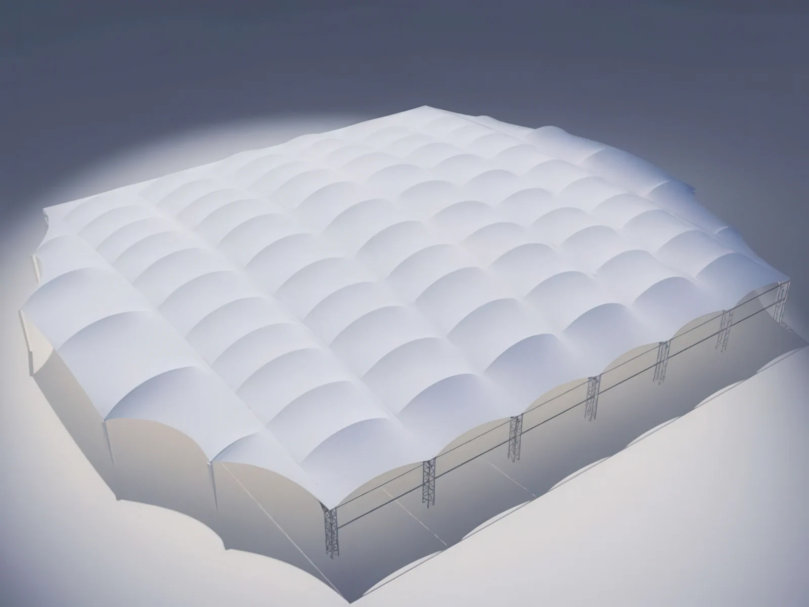 Тентовые сооружения без внутренних опор проект 66