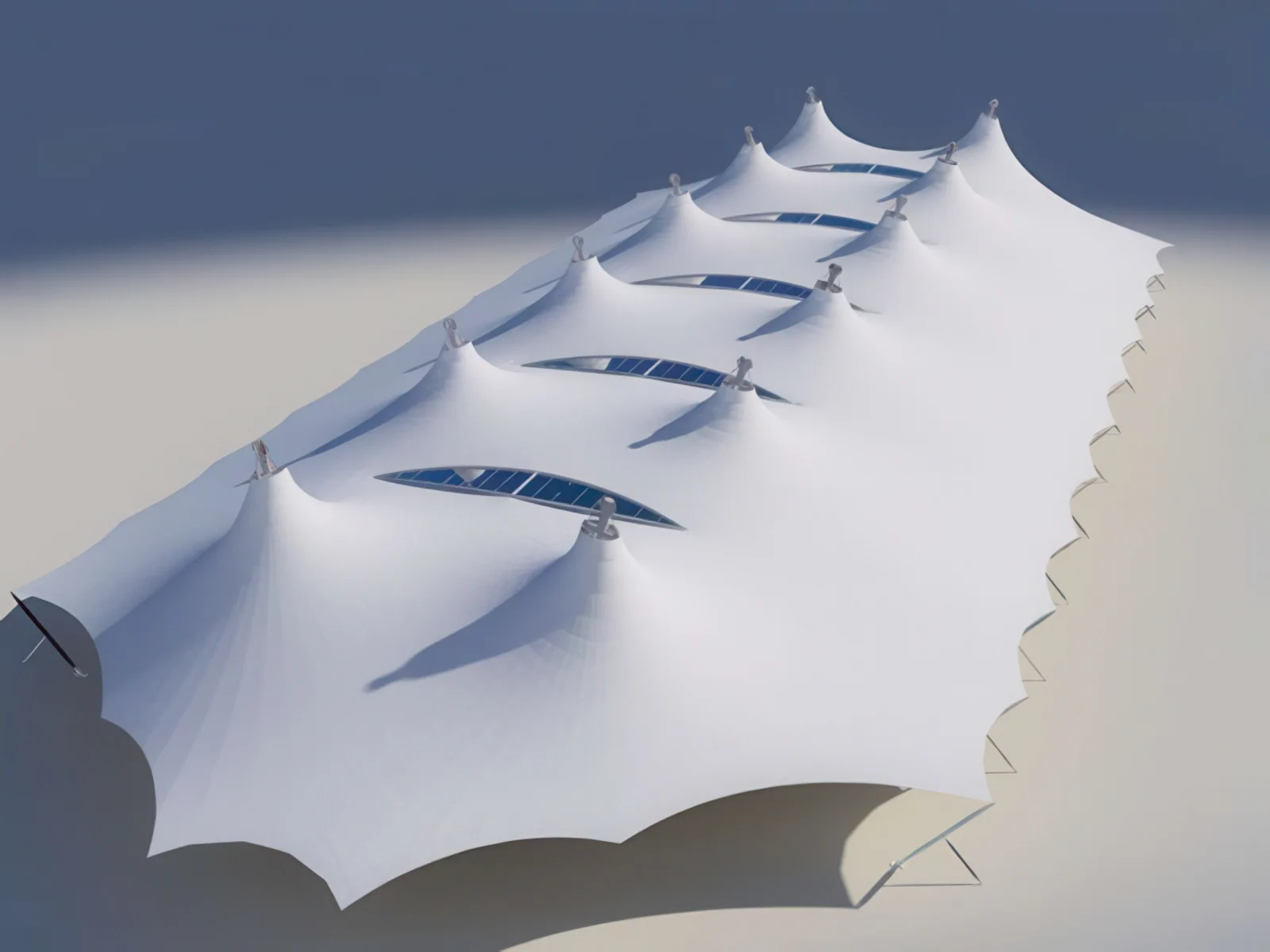 Тентовые сооружения без внутренних опор проект 69