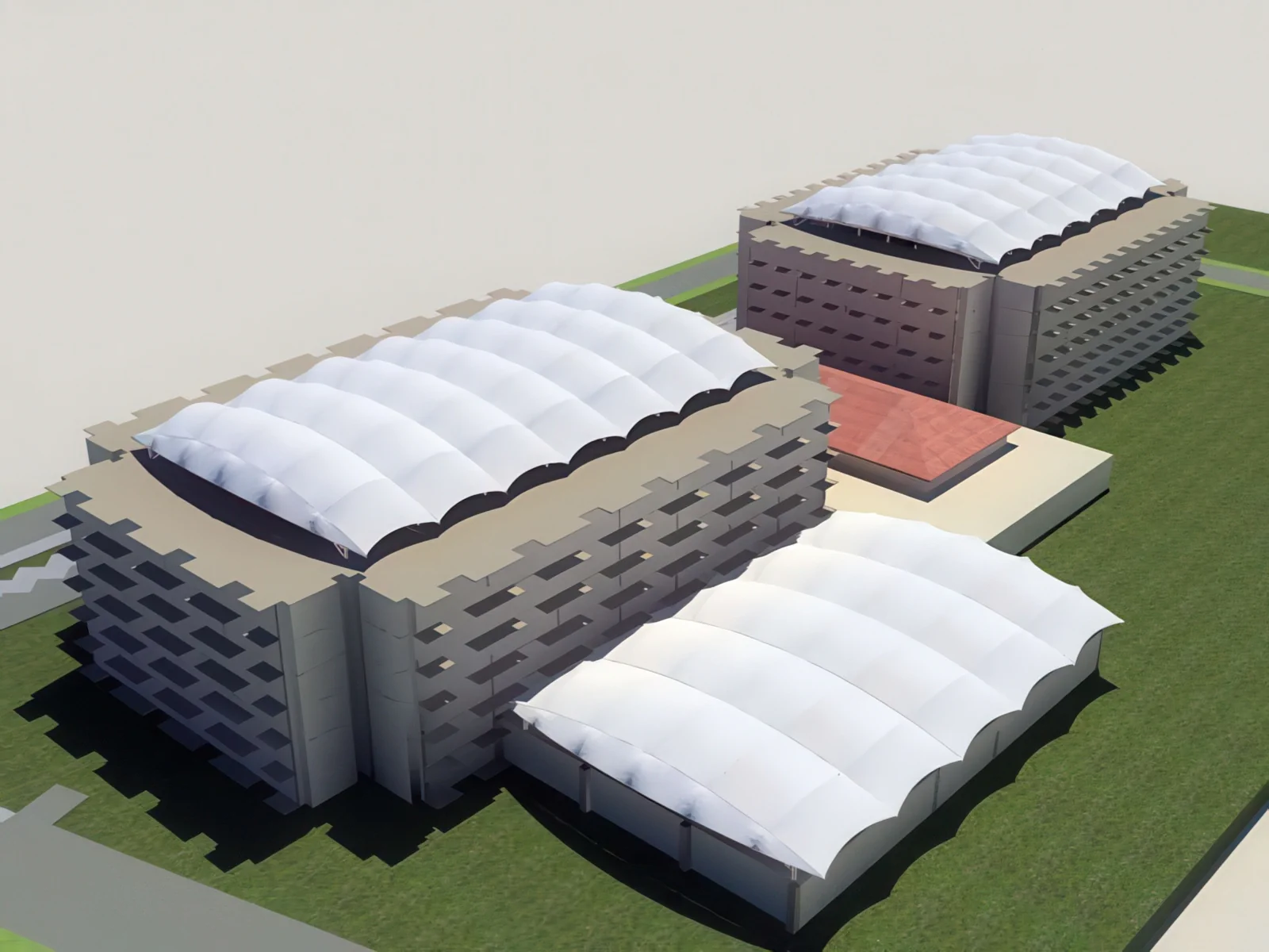 Тентовые сооружения без внутренних опор проект 76