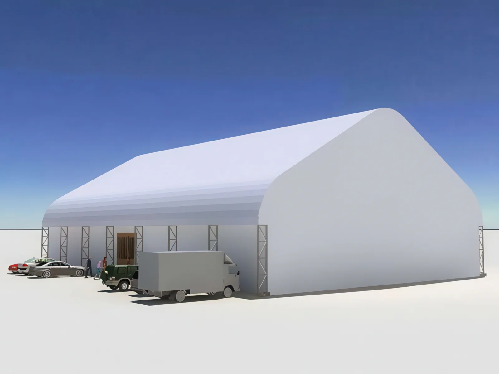 Тентовые сооружения без внутренних опор проект 88