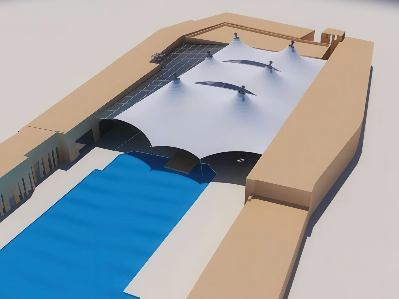 Тентовые сооружения без внутренних опор проект 89