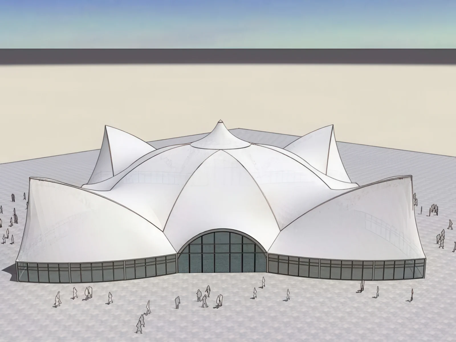 Тентовые сооружения без внутренних опор проект 100