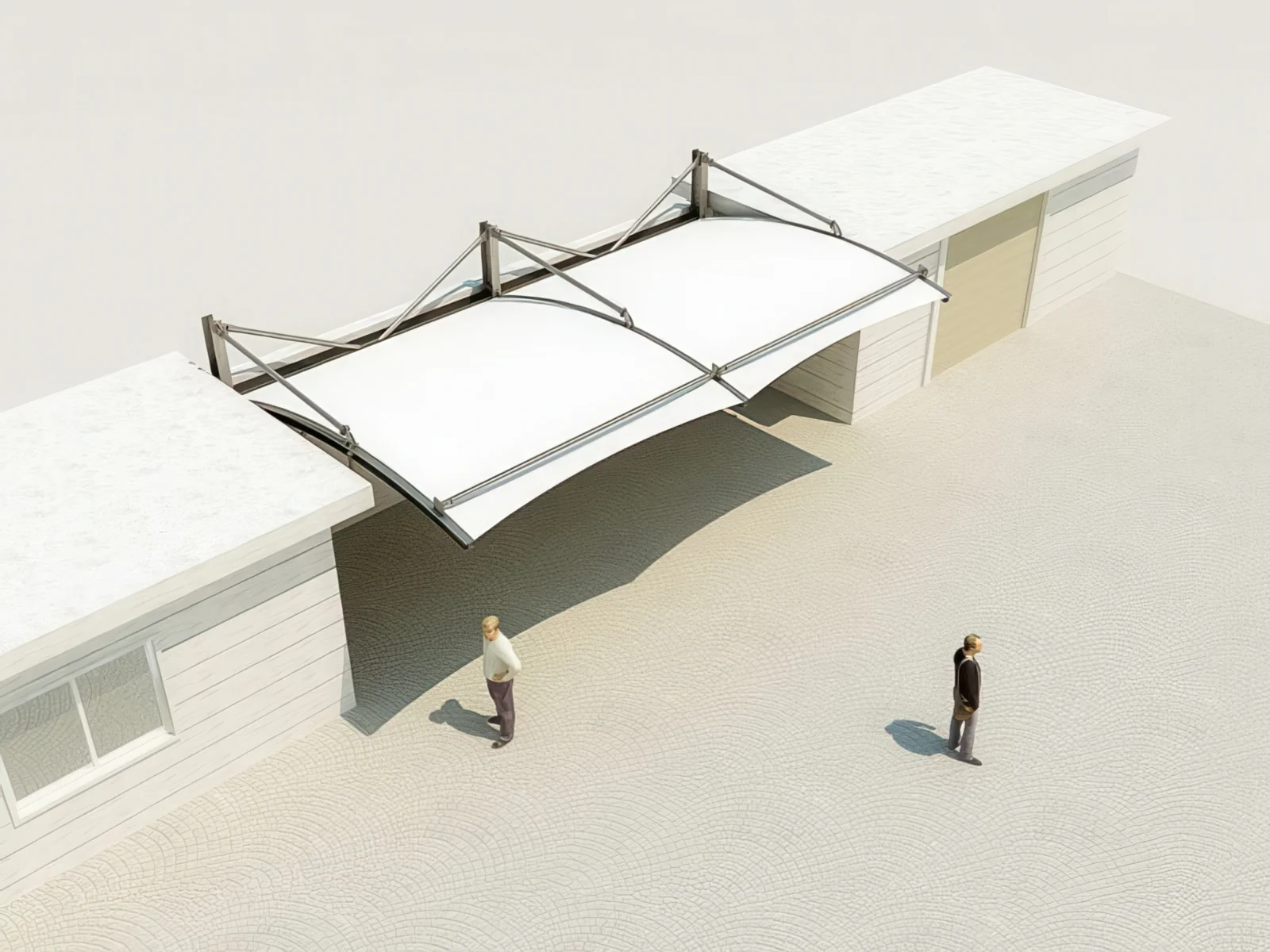 Навесы для автомобильных парковок проект 99