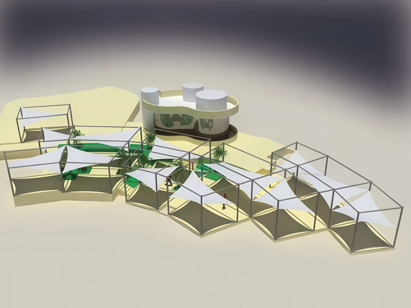 Тенты для ресторации проект 4