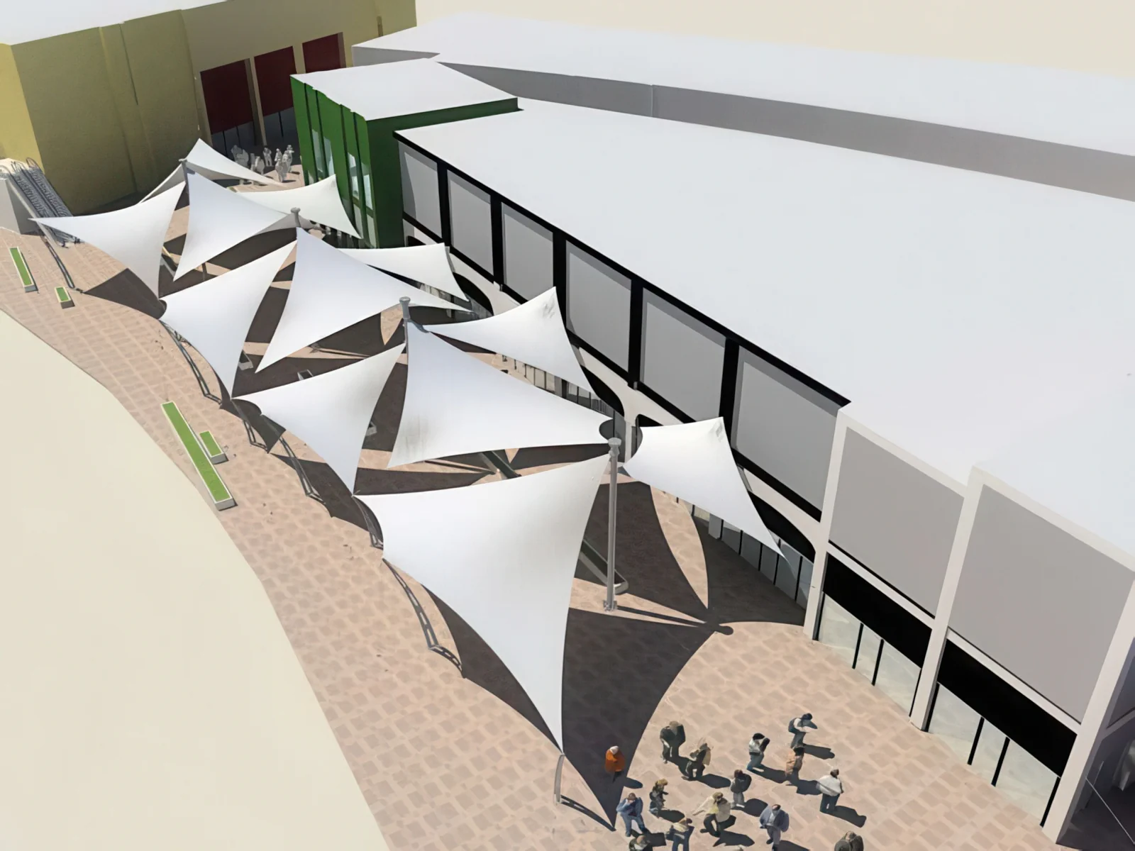 Тенты для ресторации проект 9