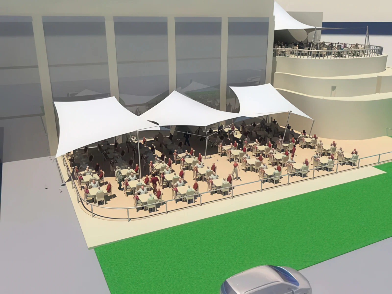 Тенты для ресторации проект 19