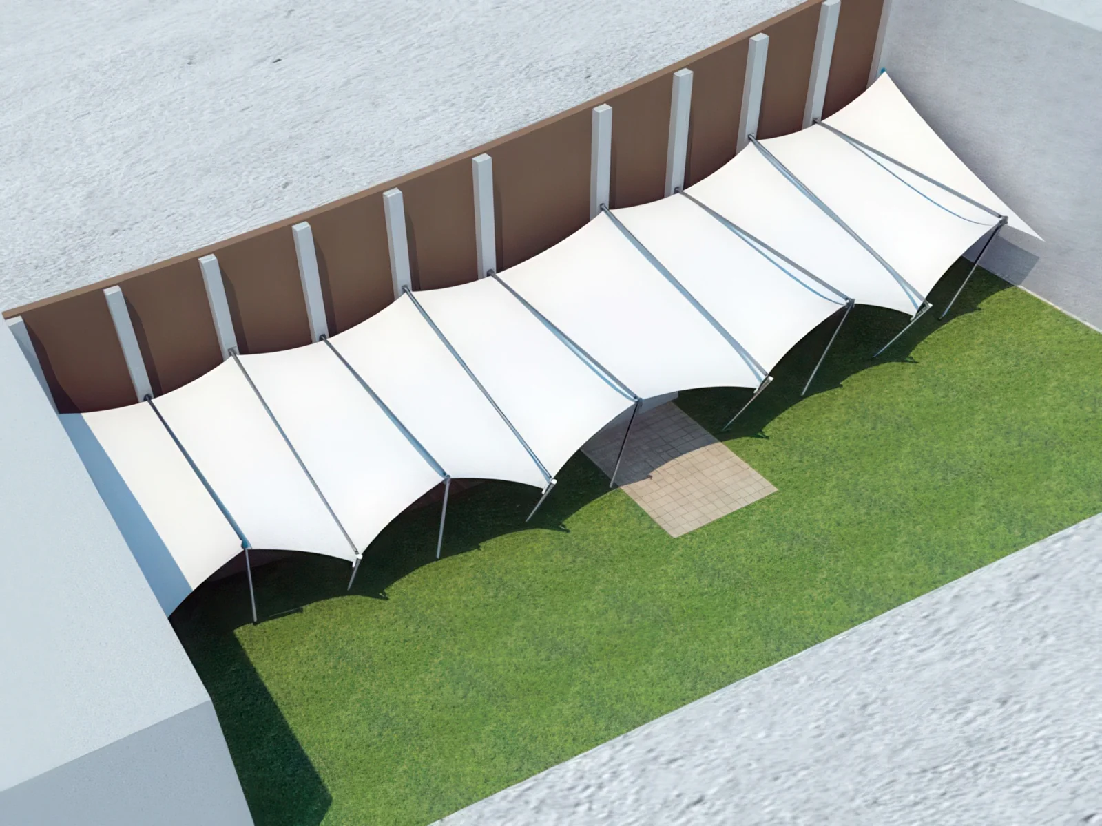 Тенты для ресторации проект 36