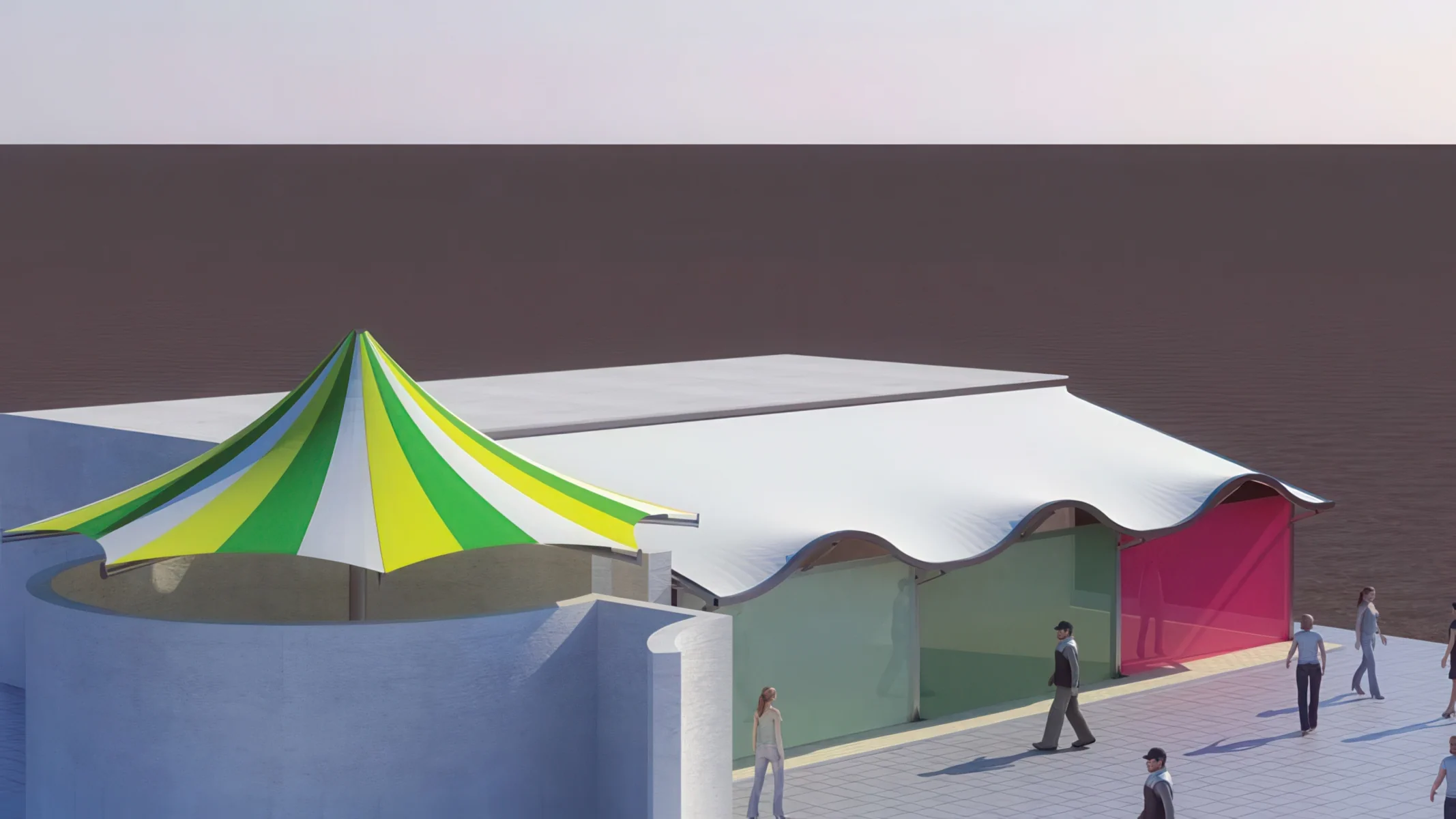 Тенты для ресторации проект 49