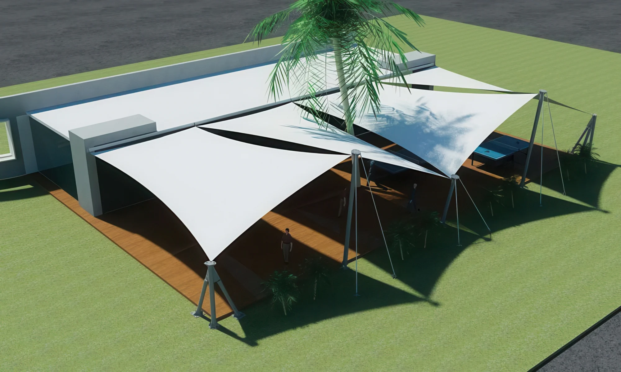 Тенты для ресторации проект 66